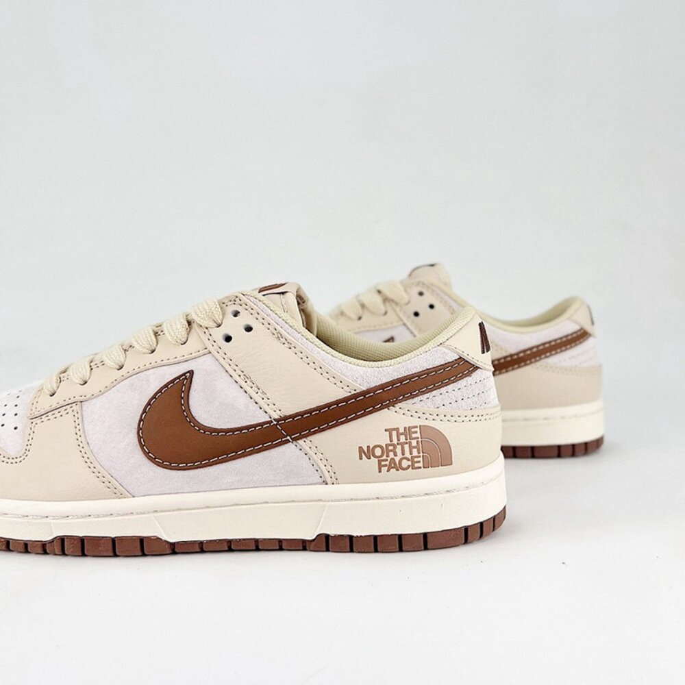 Nike Dunk Low Cream Sneakers - Picture 6 of 9